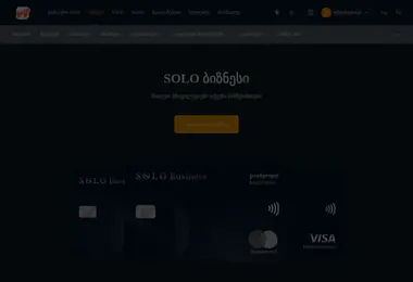 Скриншот solobusiness.ge