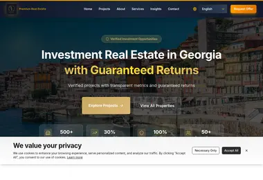 soloestate.ge-ის ეკრანის სურათი