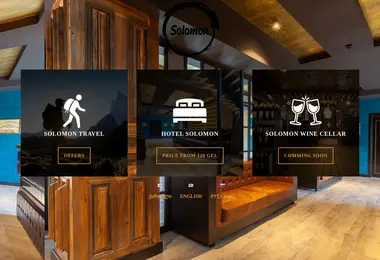 Скриншот solomon.ge