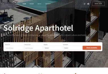 Screenshot of solridge.ge
