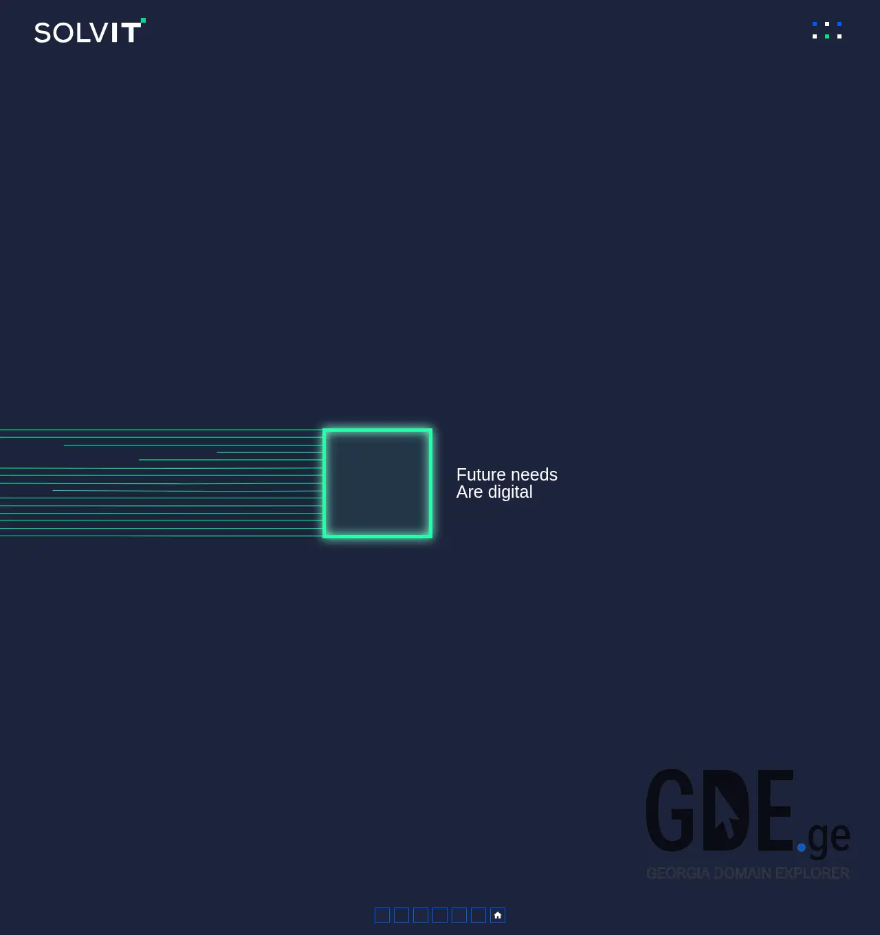 Screenshot of the site solvit.ge at 2025-11-29