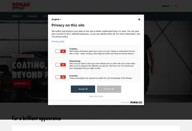 Screenshot of sonax.com.ge
