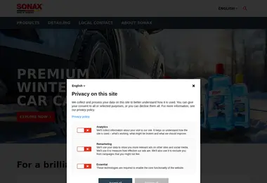 Screenshot of sonax.com.ge