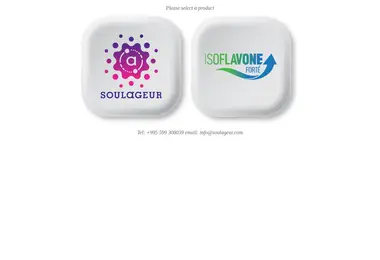 soulageur.ge-ის ეკრანის სურათი