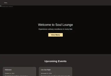 Screenshot of soullounge.ge