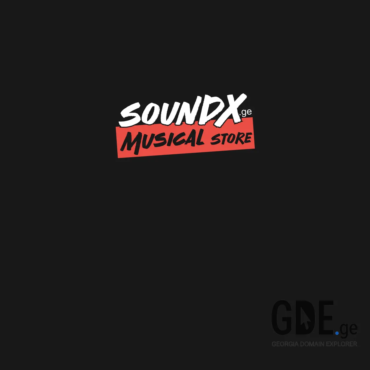 Screenshot of the site soundx.ge at 2025-12-13