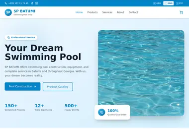 Screenshot of sp-batumi.ge