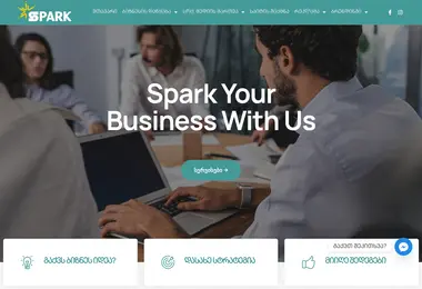 Скриншот spark.ge