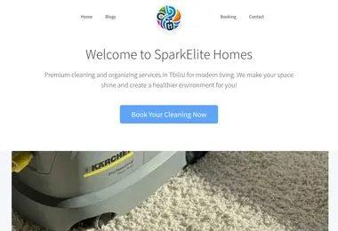 sparkelitehomes.ge-ის ეკრანის სურათი