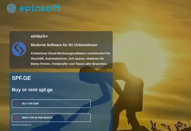 Screenshot of spf.ge