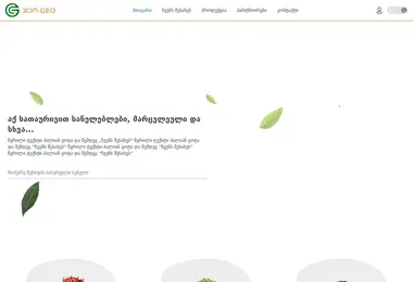 Screenshot of spicery.ge