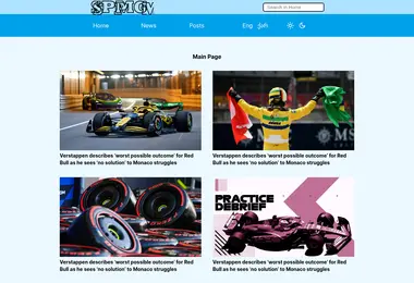 Screenshot of spmg.ge
