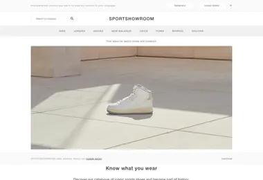 Screenshot of sportshowroom.ge