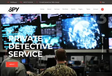 Screenshot of spy.ge