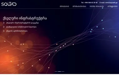 Screenshot of squadit.ge
