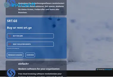 Screenshot of srt.ge