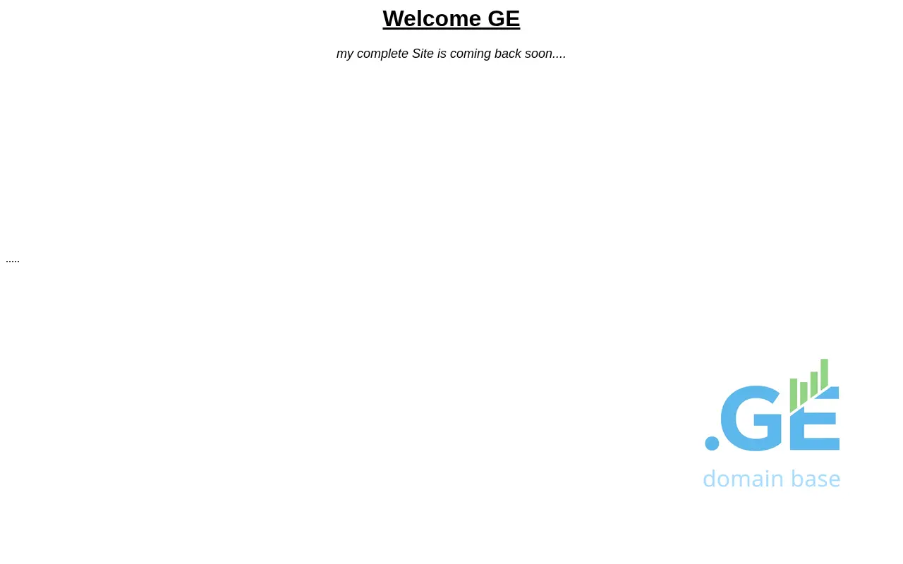 Screenshot of the site srw.ge