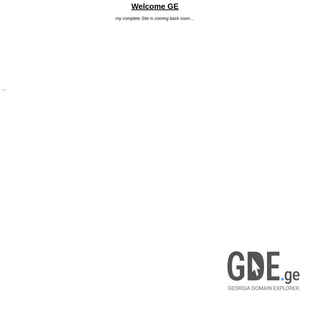 Screenshot of the site srw.ge at 2025-12-13