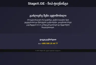 stagex.ge-ის ეკრანის სურათი