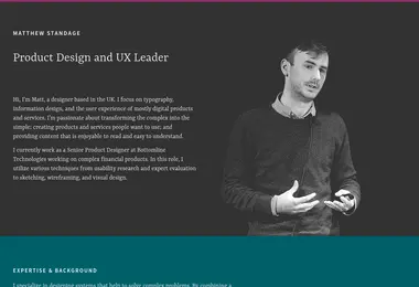Screenshot of standa.ge