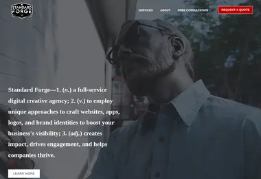 Screenshot of standardfor.ge