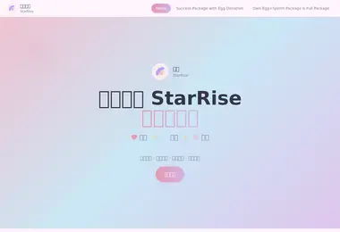 Screenshot of starrise.ge