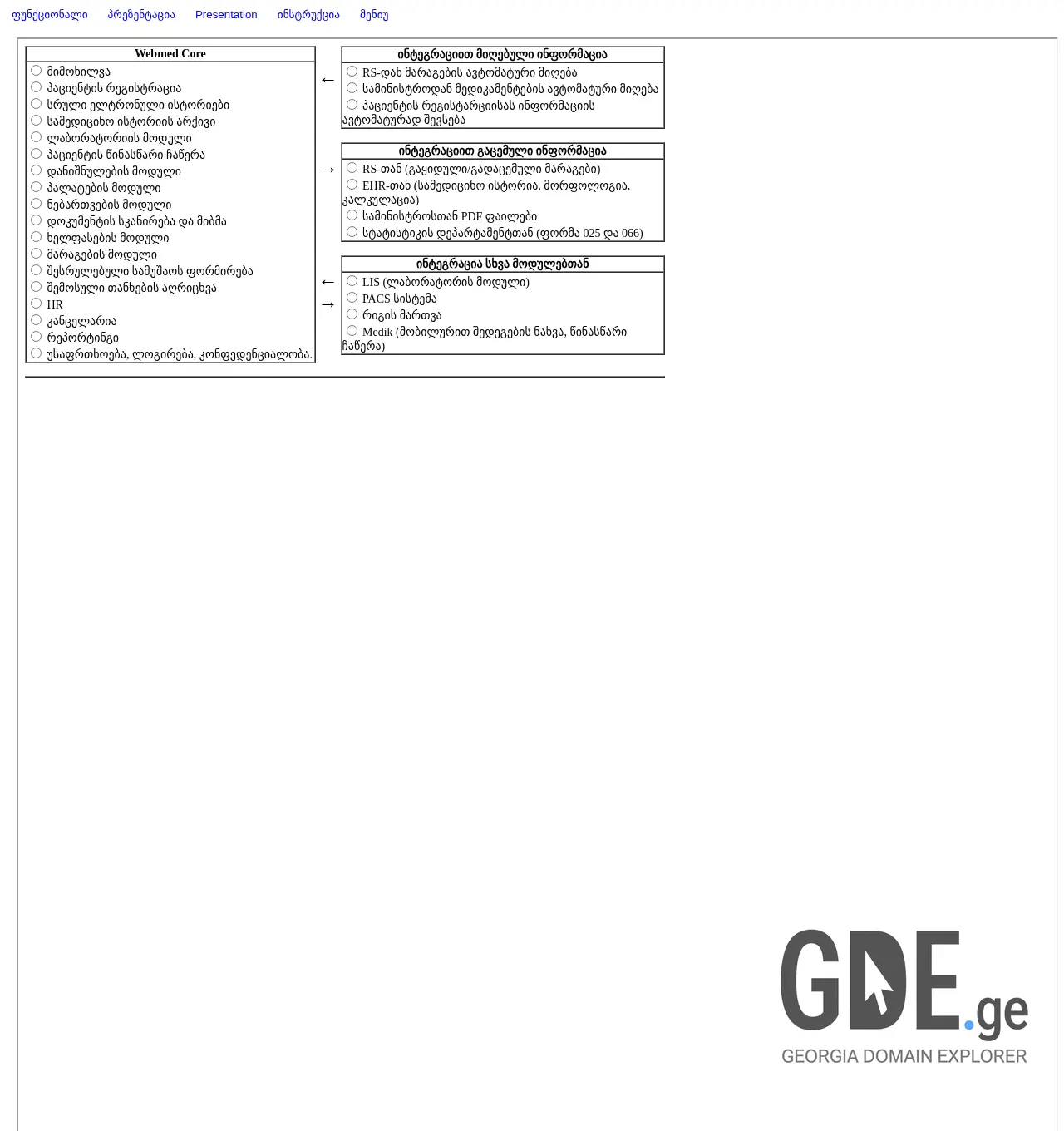 Screenshot of the site start.ge at 2025-12-01