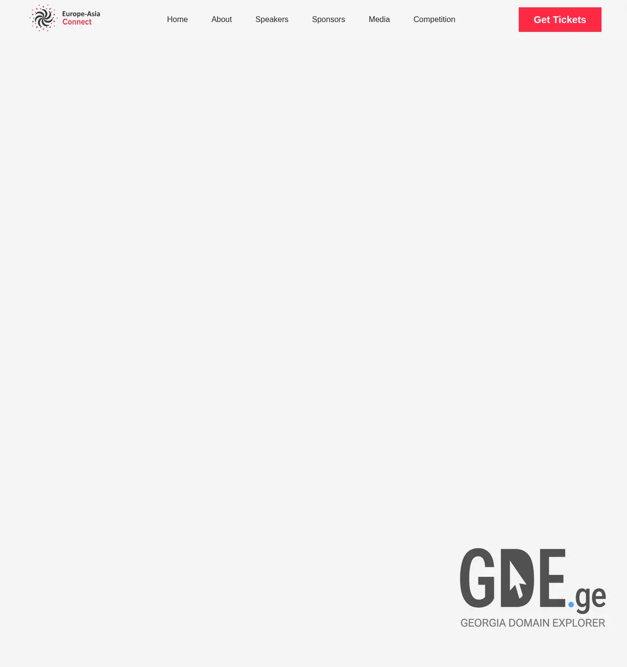 Screenshot of the site startupgrind.ge at 2025-11-29