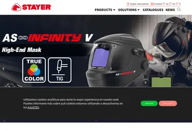 Screenshot of stayer.ge