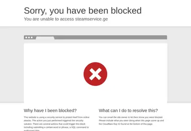 Screenshot of steamservice.ge