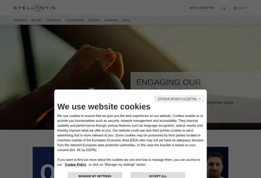 Скриншот stellantis.ge