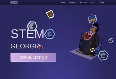 stemgeorgia.ge-ის ეკრანის სურათი