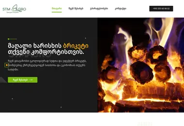 Screenshot of stmagro.ge