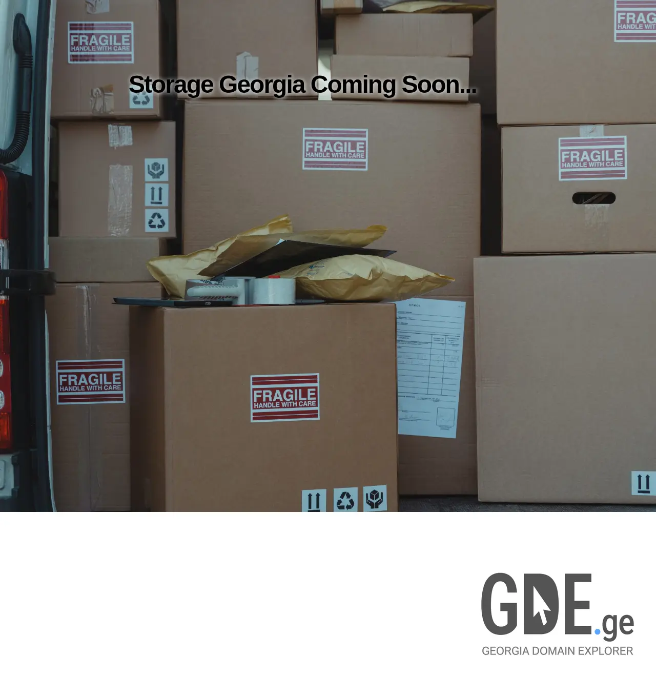 Screenshot of the site storagegeorgia.ge at 2025-12-06