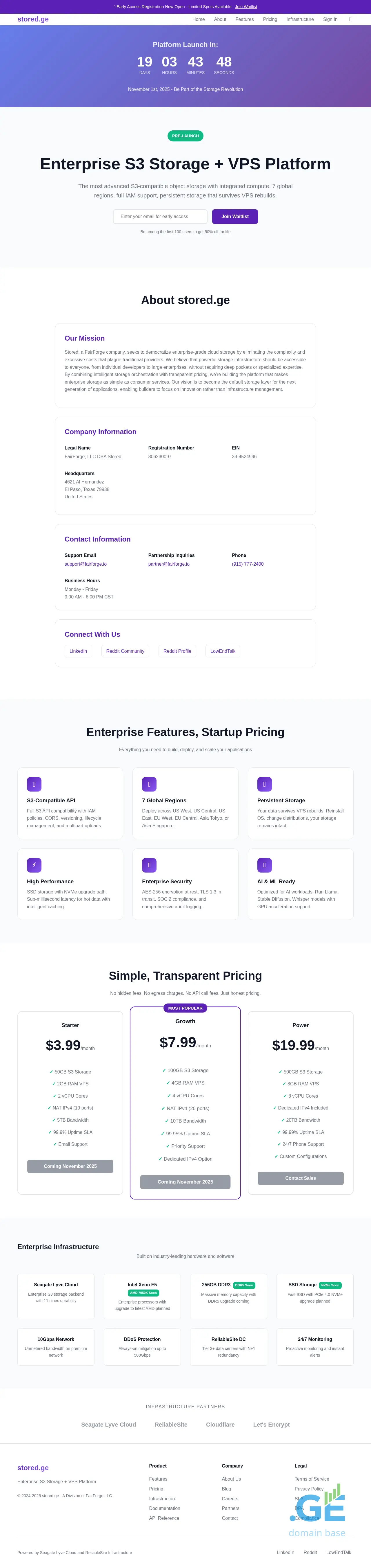 Screenshot of the site stored.ge