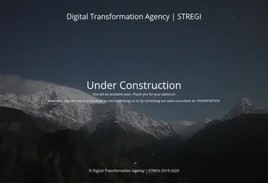 Screenshot of stregi.ge