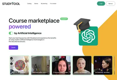 Screenshot of studytool.ge