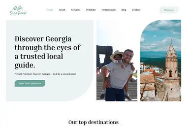 Screenshot of suartravel.ge