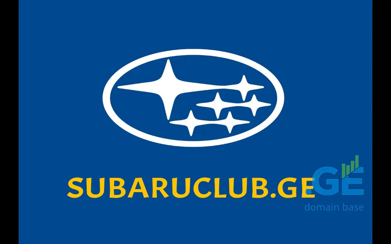 Screenshot of the site subaruclub.ge