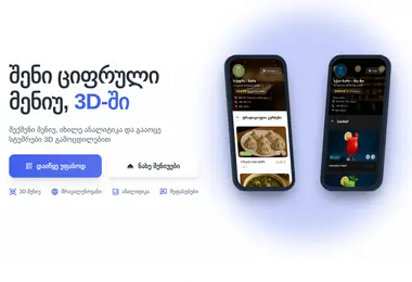 Screenshot of sufraqr.ge