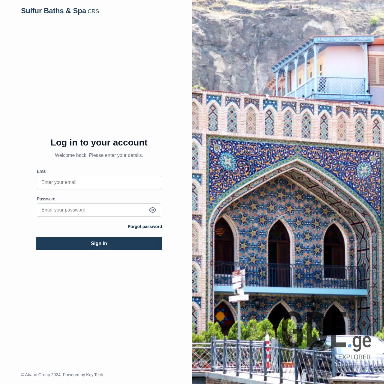 Screenshot of the site sulfurspa.ge at 2026-01-24