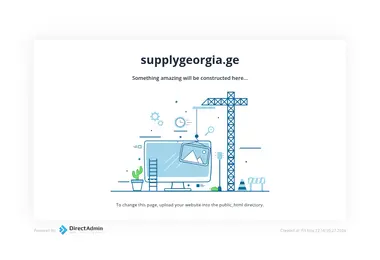 Screenshot of supplygeorgia.ge
