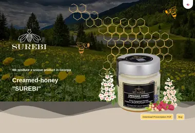 surebi.ge-ის ეკრანის სურათი