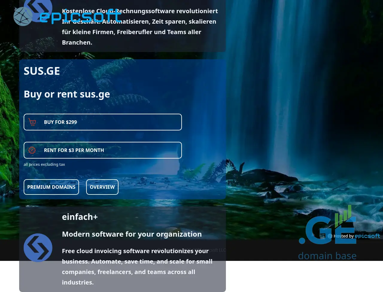 Screenshot of the site sus.ge