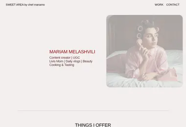 sweetarea.ge-ის ეკრანის სურათი