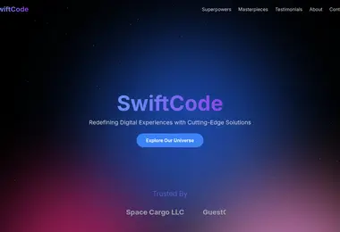 Screenshot of swiftcode.ge