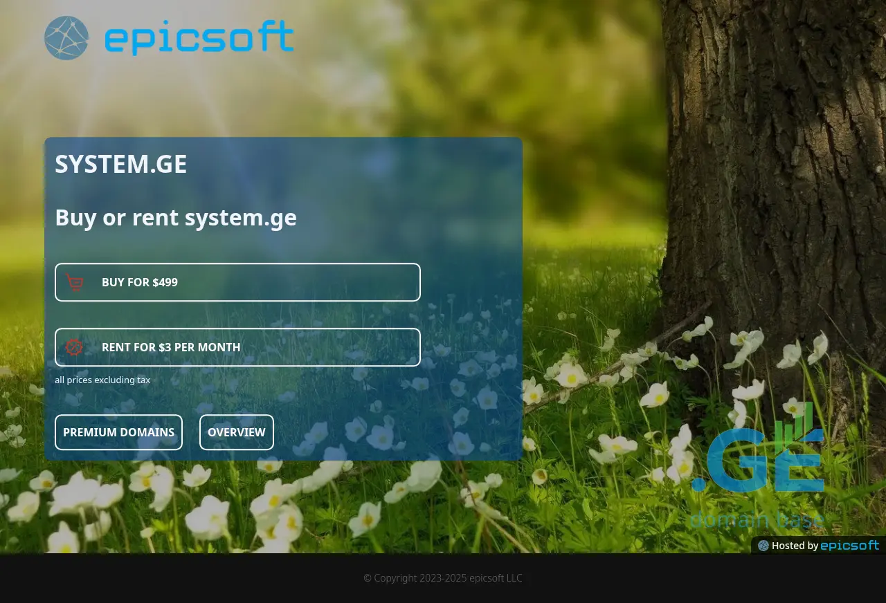 Screenshot of the site system.ge