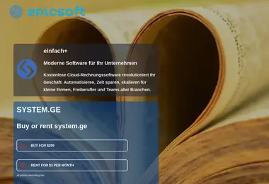 Screenshot of system.ge