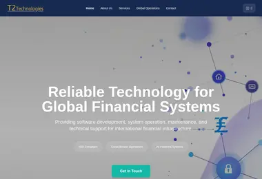 Screenshot of t2technologies.ge