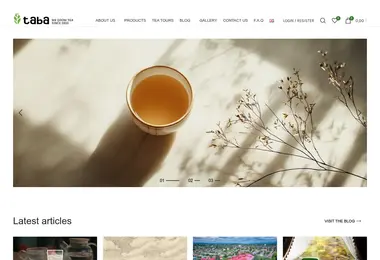 Скриншот tabatea.ge